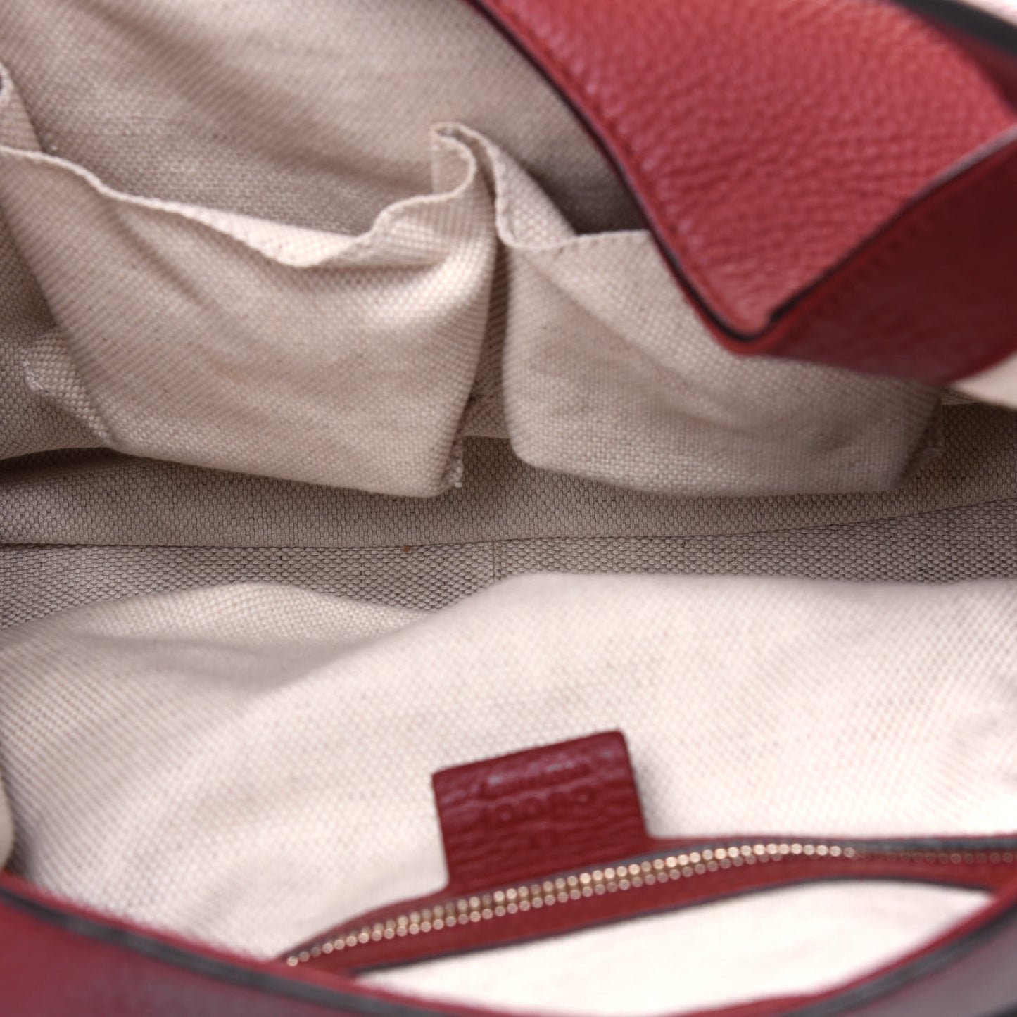Calfskin Web Medium Dressage Hobo Red