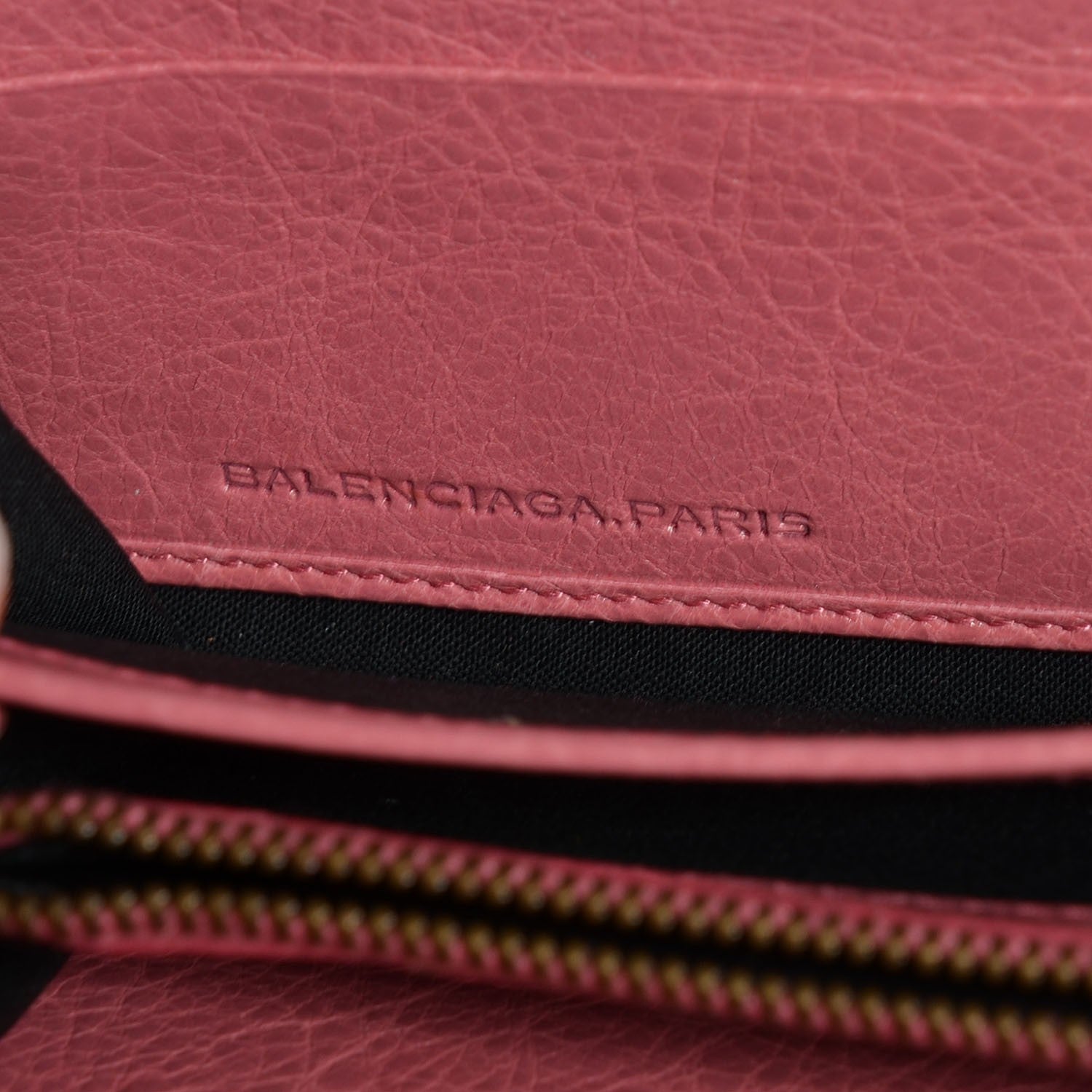 Balenciaga Agneau Classic Hardware Continental Zip Around Wallet Rose Bonbon 6 of 8