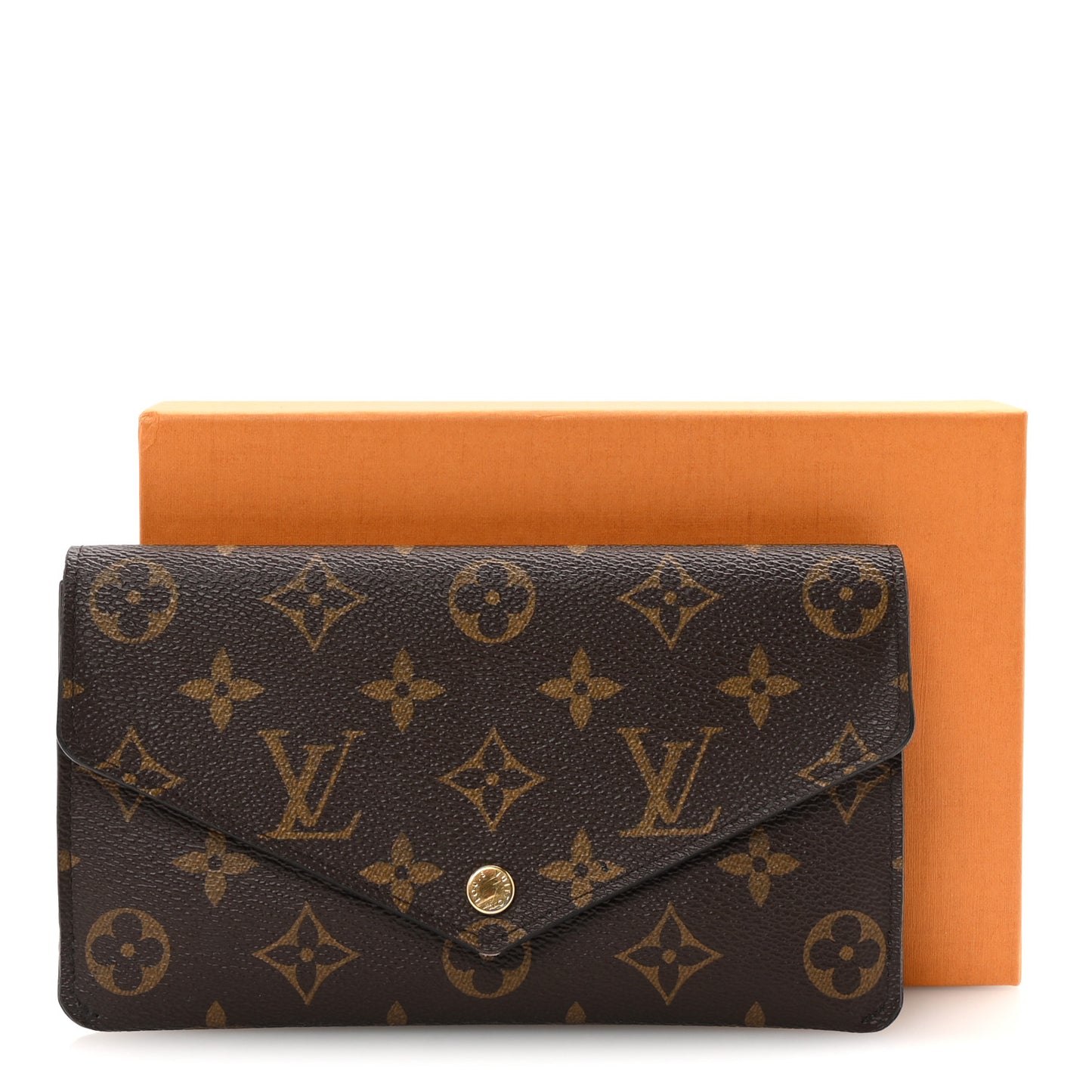 Monogram Jeanne Wallet Rose Ballerine