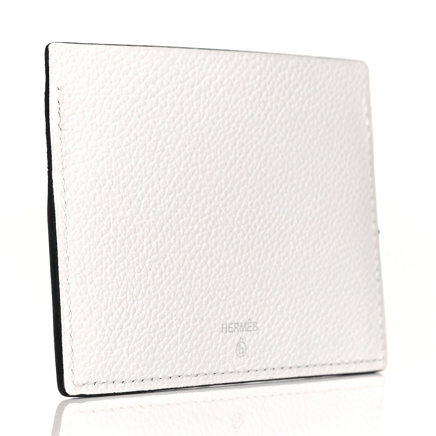 Chevre Mysore Alligator Histoire Naturelle Petit H Card Holder White
