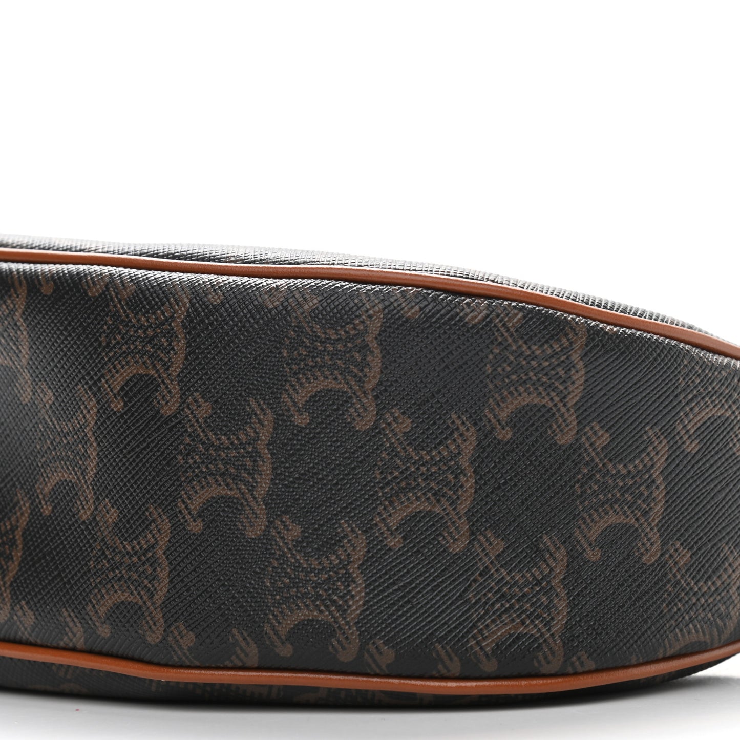 Triomphe Canvas Calfskin Ava Shoulder Bag Tan
