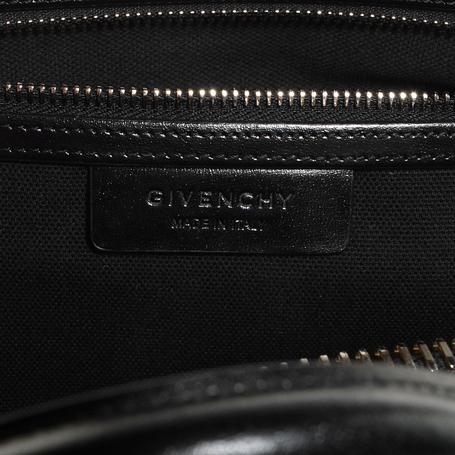 Givenchy Shiny Lord Calfskin Medium Antigona Black 6 of 14