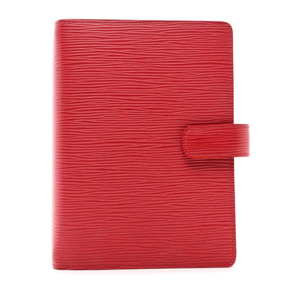 Louis Vuitton Epi Medium Ring Agenda Cover Red 1 of 7