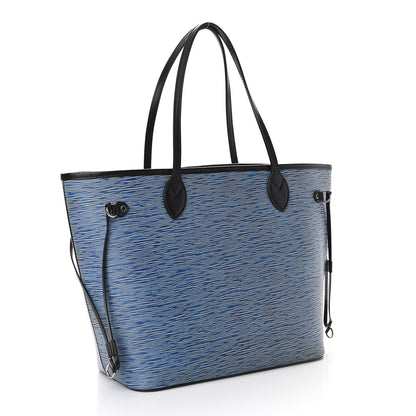 Louis Vuitton Epi Neverfull MM Denim Light 5 of 13