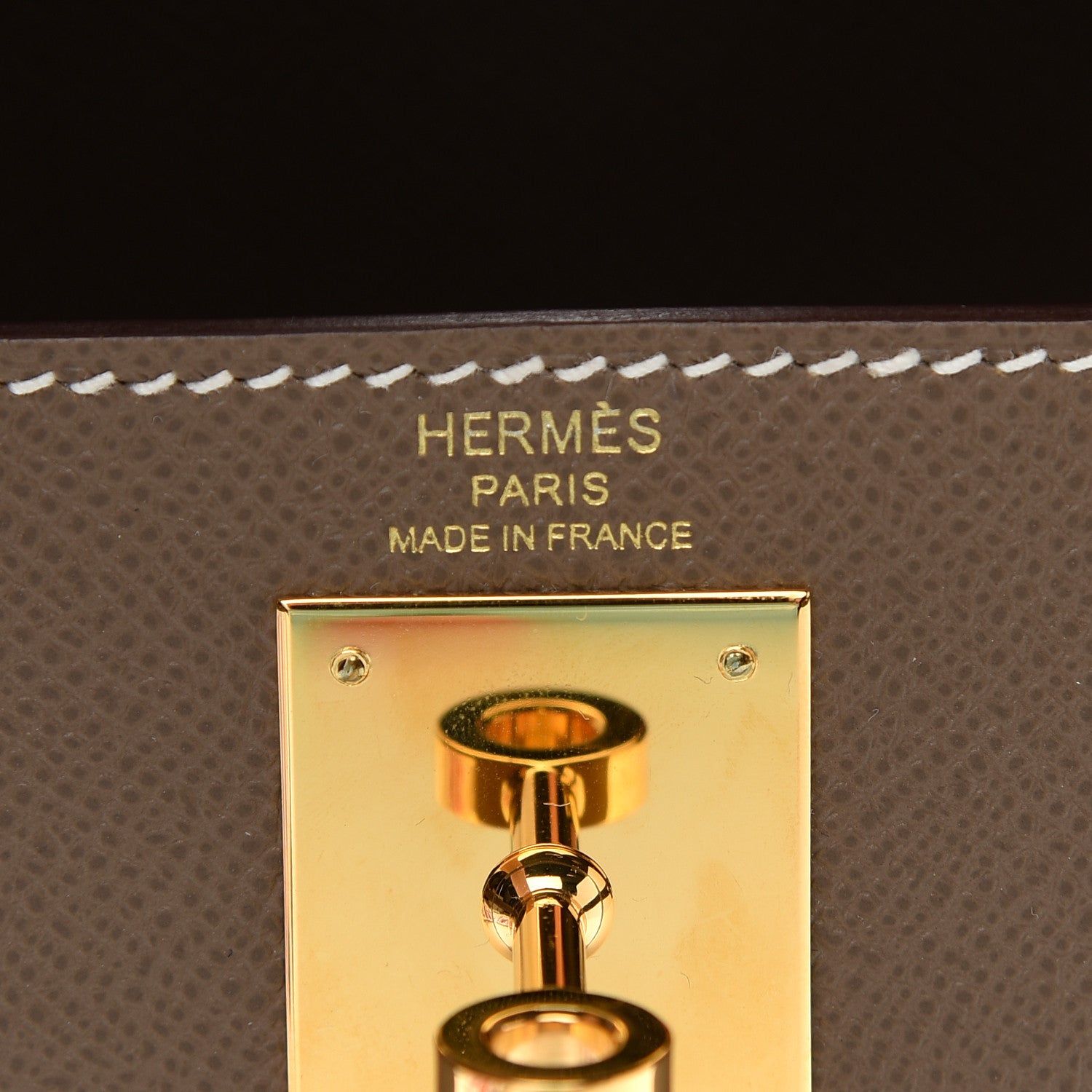 Hermes Epsom Kelly Sellier 28 Etoupe 28 of 39