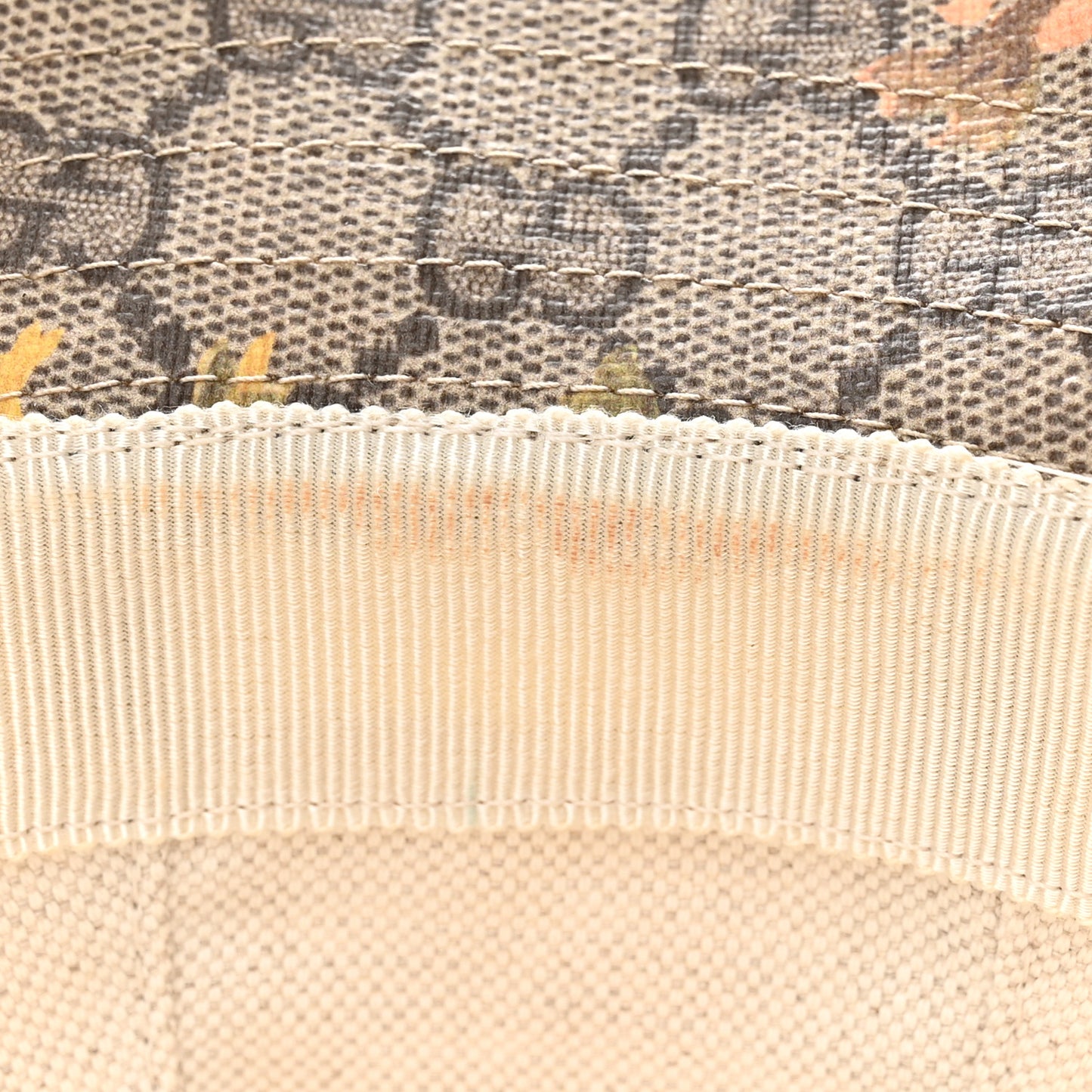 GG Supreme Monogram Azalea Calfskin Dusty Carnation Retro Interlocking G Bucket Hat Beige Ebony Multicolor