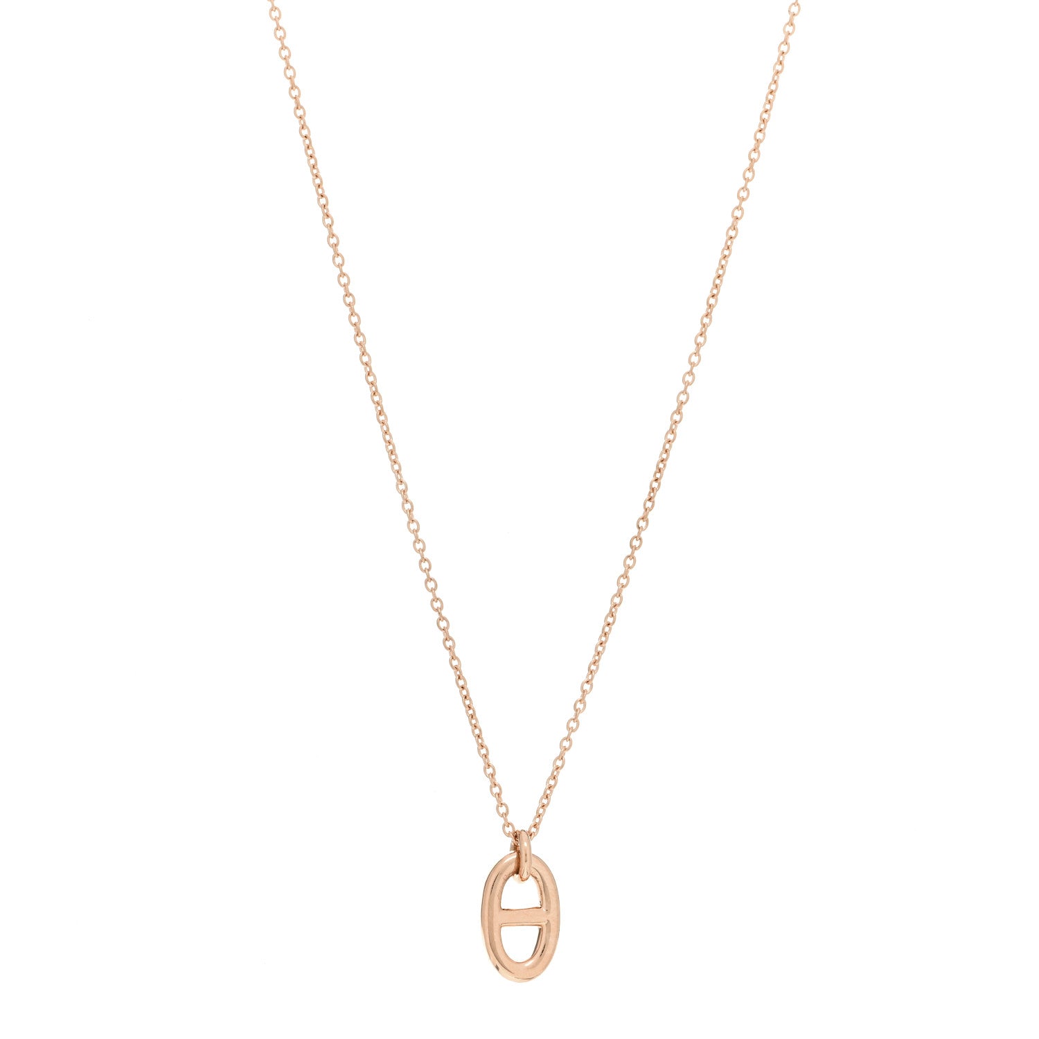 Hermes 18K Rose Gold PM Farandole Pendant Necklace 1 of 5