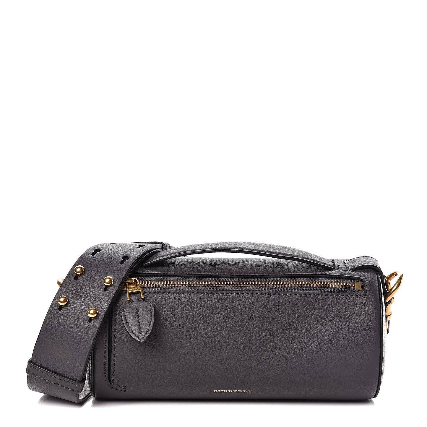 Calfskin The Barrel Bag Grey