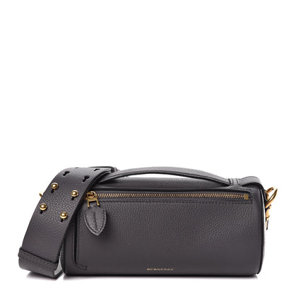 Burberry Calfskin The Barrel Bag Grey 1 of 15