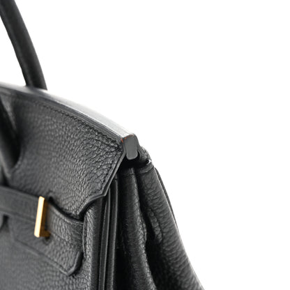 Hermes Togo Birkin 25 Black 11 of 15