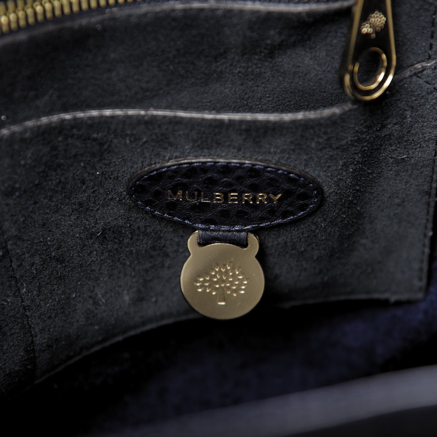 Large Grain Nappa Bayswater Navy