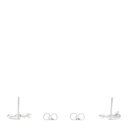 Suzanne Kalan 18K White Gold Diamond Fireworks Fringe Drop Earrings 3 of 4