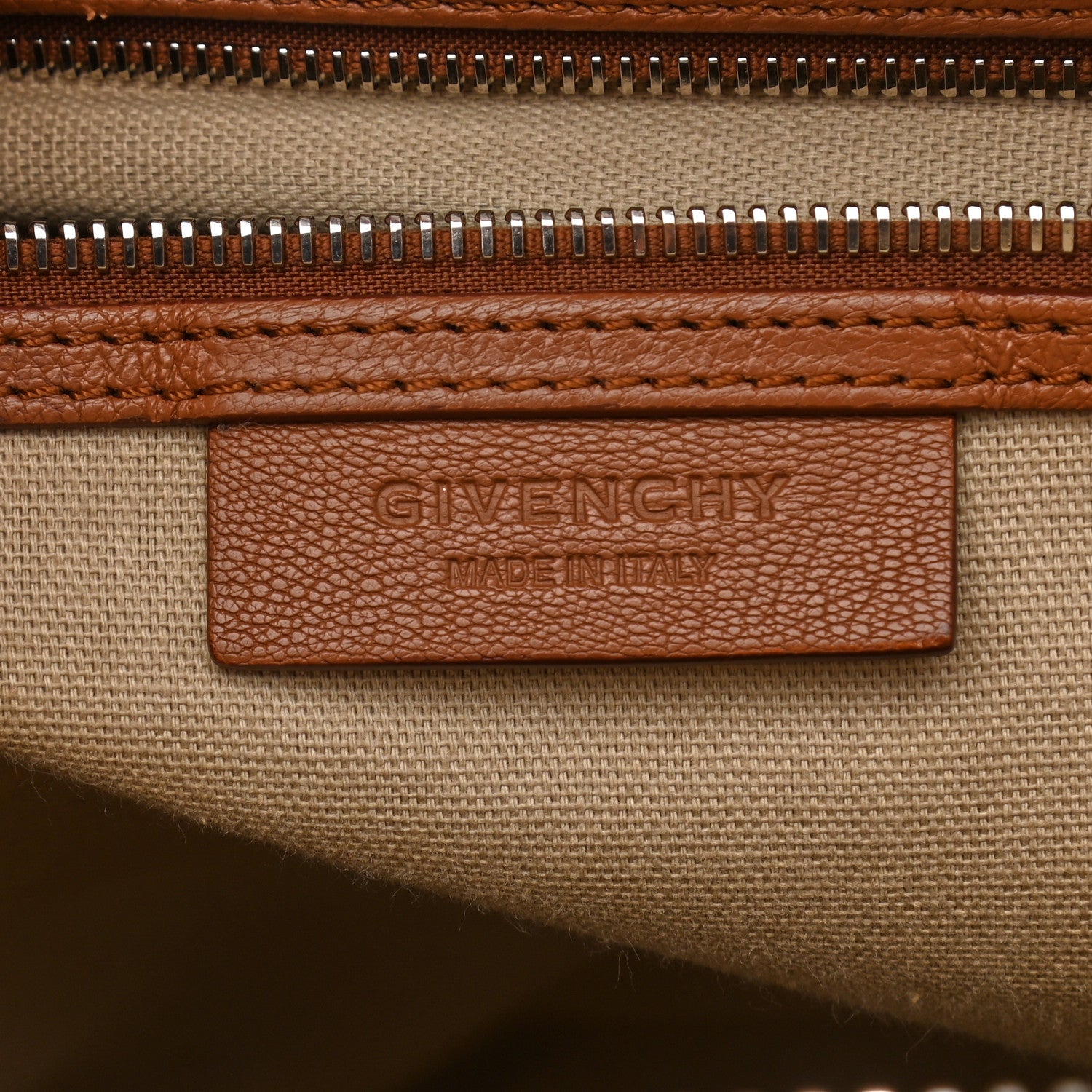 Givenchy Sugar Goatskin Medium Antigona Cognac 5 of 11