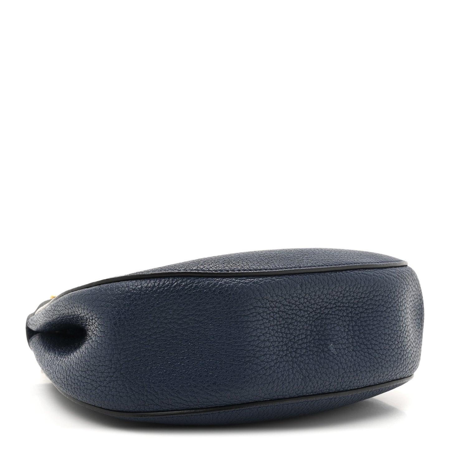 Grained Lambskin Drew Shoulder Bag Factory Blue