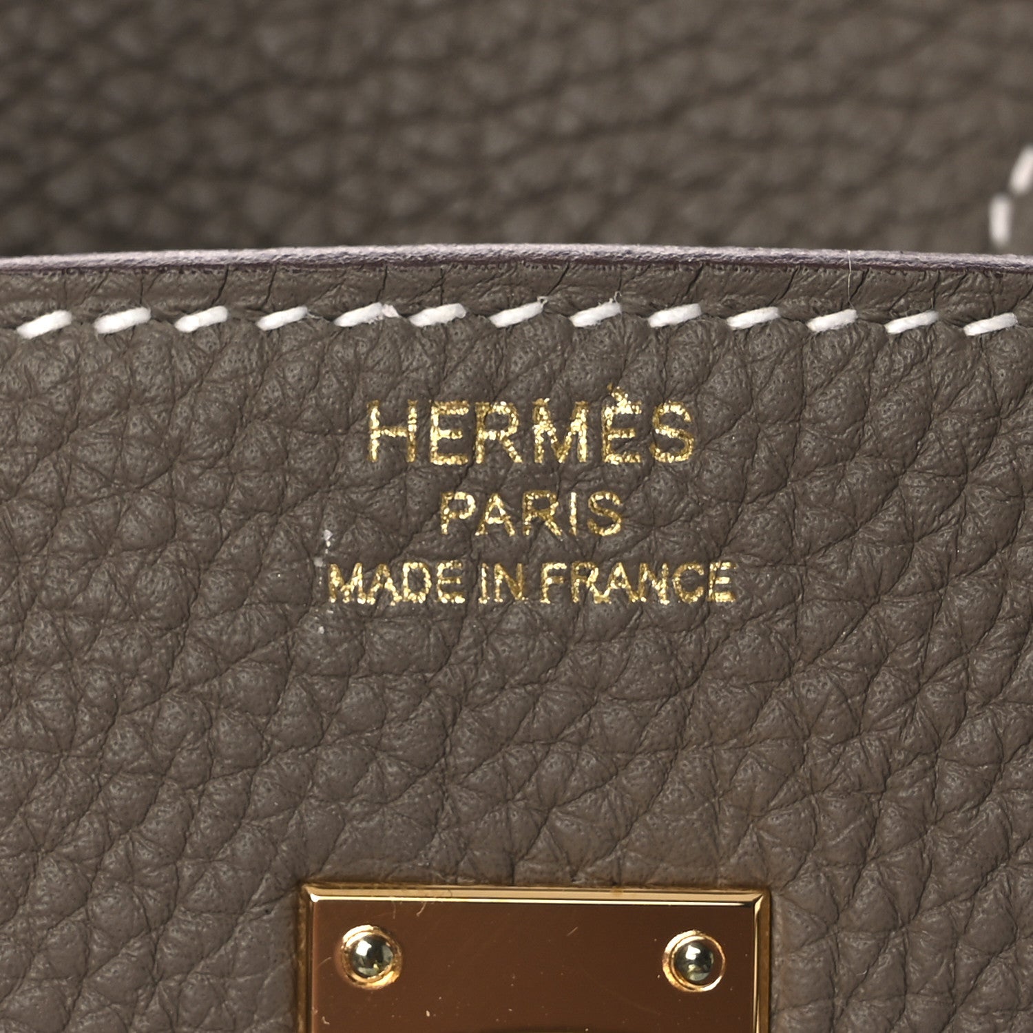 Hermes Togo Birkin 25 Etoupe 6 of 13
