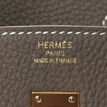Hermes Togo Birkin 25 Etoupe 6 of 13