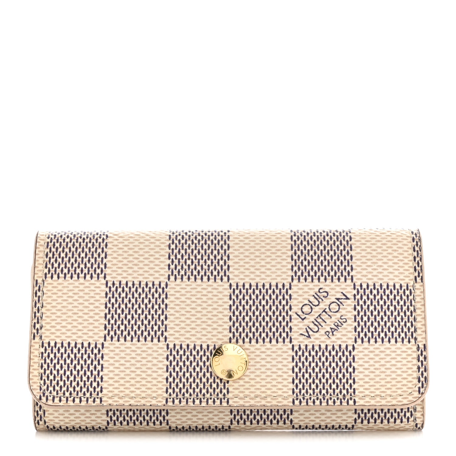 Louis Vuitton Damier Azur Multicles 4 Key Holder 1 of 8