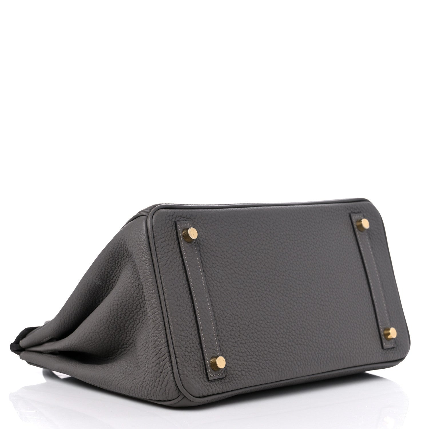 Hermes Togo BIRKIN 30 Gris Meyer 4 of 12