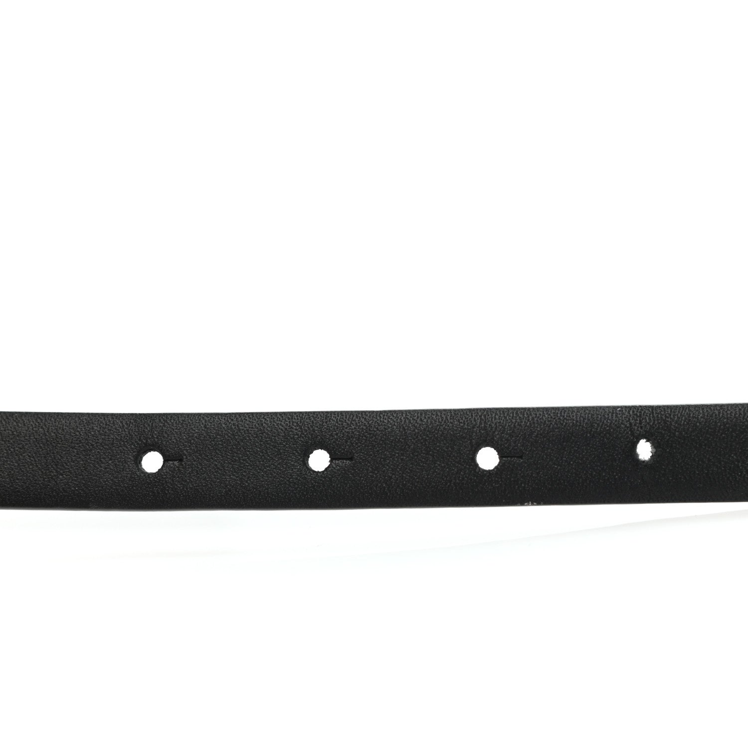 Chanel Calfskin Crystal Logo Belt 85 34 Black 3 of 9