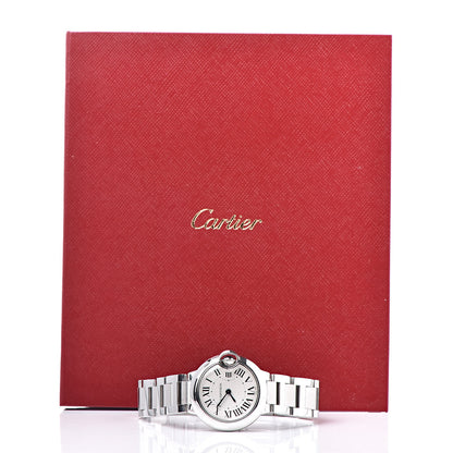 Cartier Stainless Steel 28mm Ballon Bleu De Quartz Watch 9 of 9