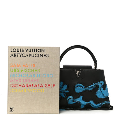 Louis Vuitton Calfskin Lambskin Artycapucines Nicholas Hlobo PM Black 2 of 23