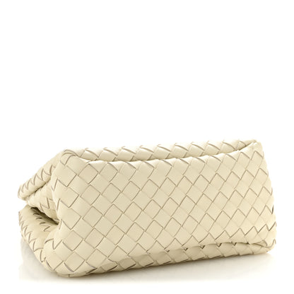 Bottega Veneta Nappa Intrecciato Small Campana Shoulder Bag Sea Salt 4 of 11