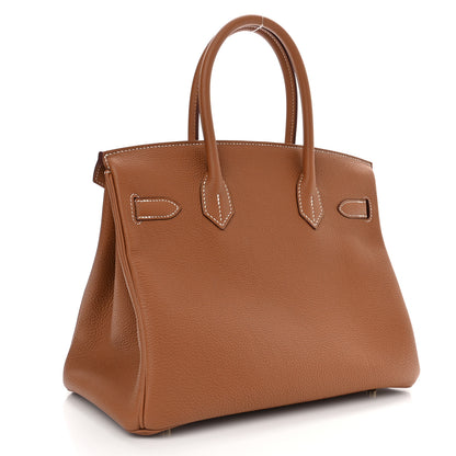Hermes Togo Birkin 30 Gold 3 of 13