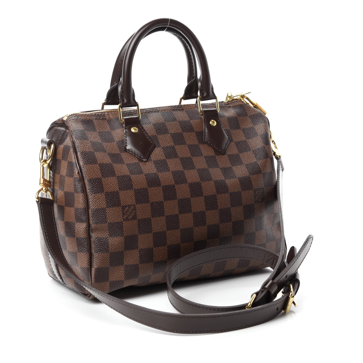 Louis Vuitton Damier Ebene Speedy Bandouliere 25 3 of 11