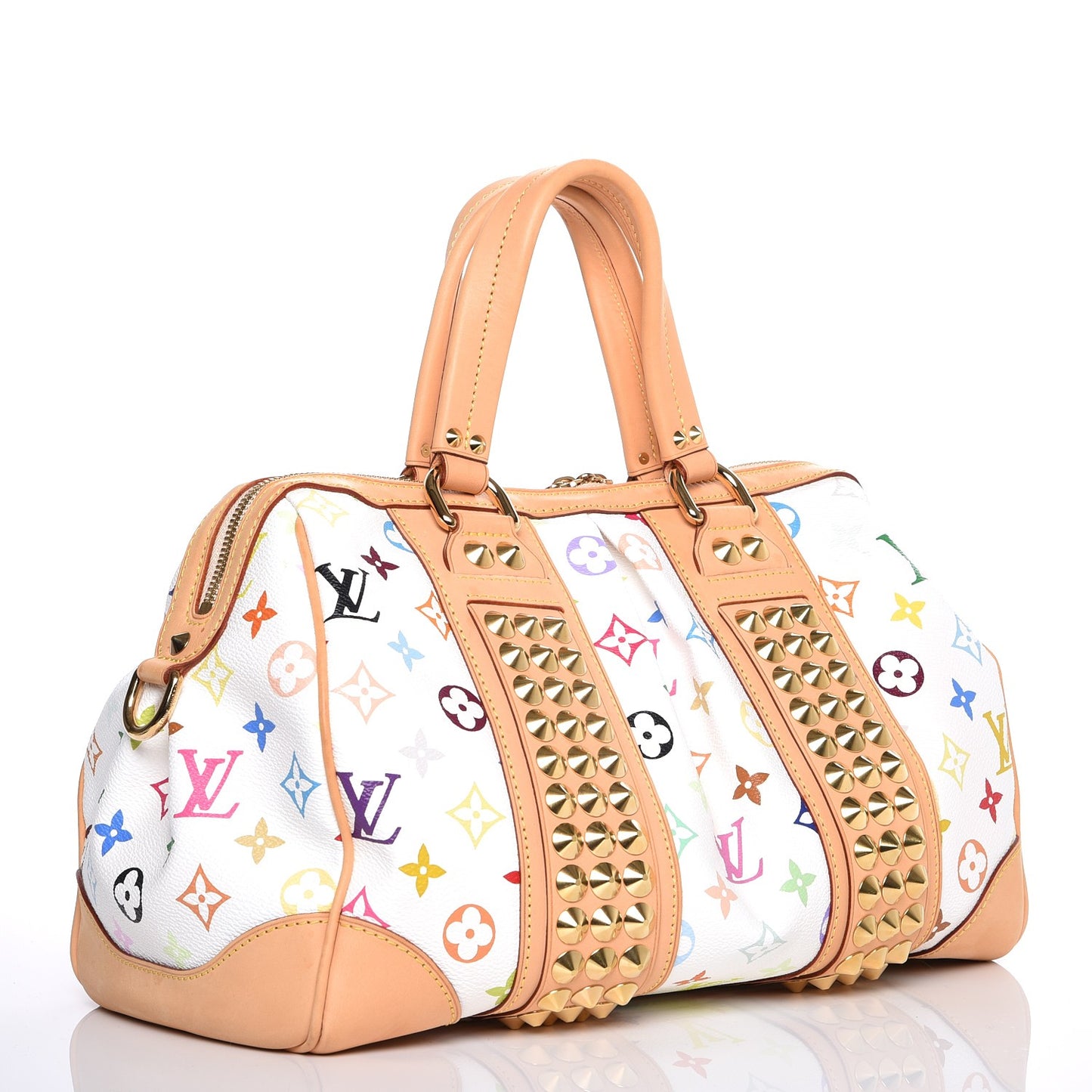 Monogram Multicolor Courtney MM White