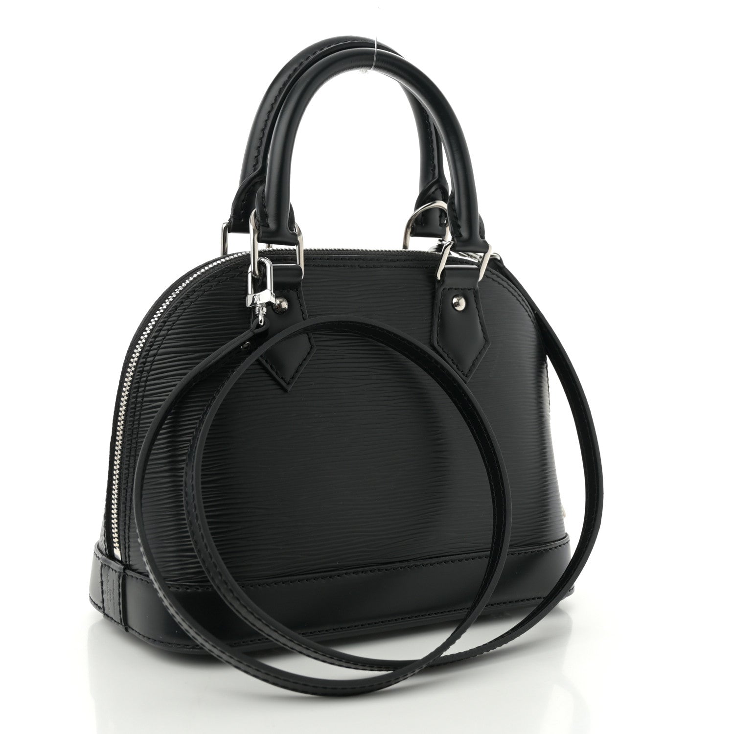 Louis Vuitton Epi Alma BB Black 3 of 9