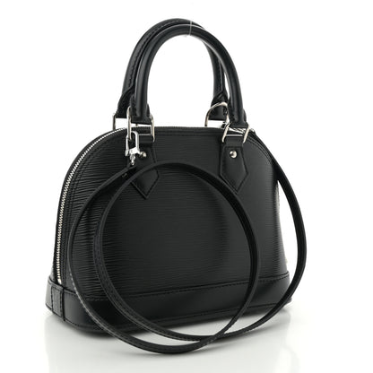 Louis Vuitton Epi Alma BB Black 3 of 9