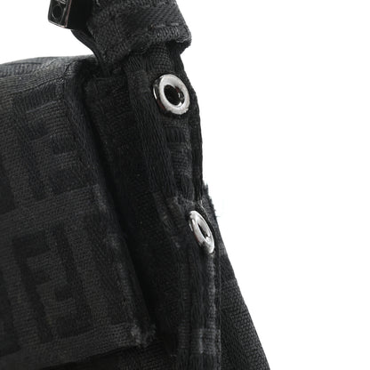 Fendi Zucchino Mini Baguette Black 11 of 14
