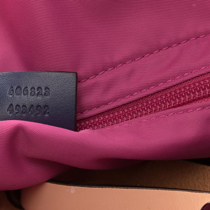 Gucci Monogram Multicolor Diaper Bag Pink Blue 7 of 15