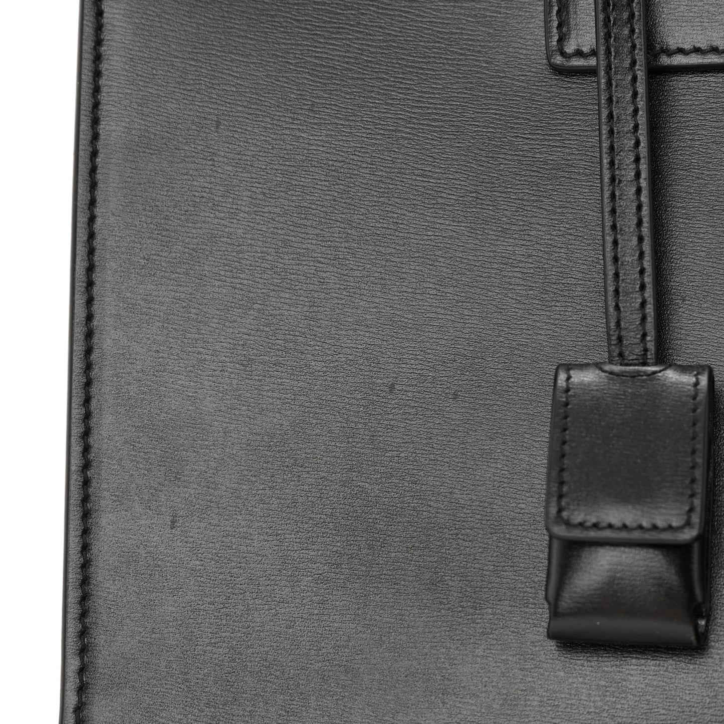 Calfskin Small Sac De Jour Black