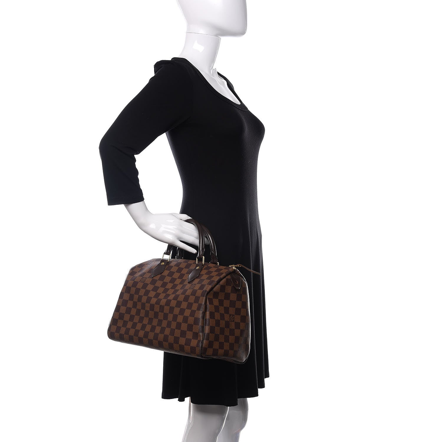 Louis Vuitton Damier Ebene Speedy 30 2 of 8