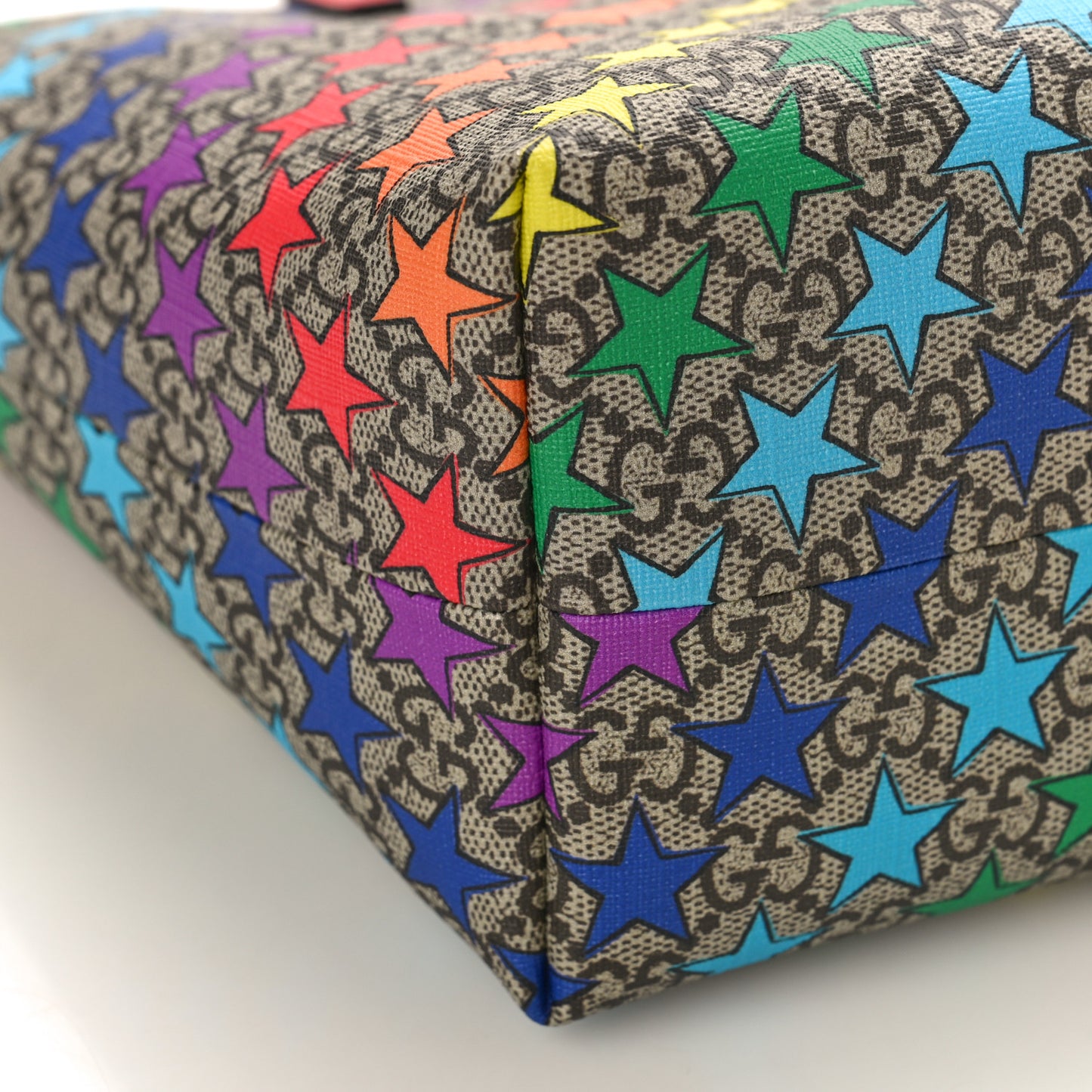GG Supreme Monogram Childrens Star Print Tote Multicolor