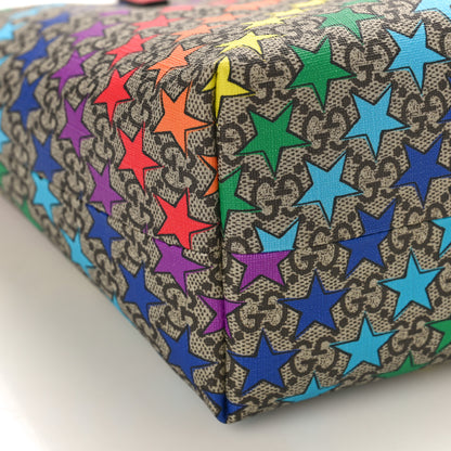 Gucci GG Supreme Monogram Childrens Star Print Tote Multicolor 8 of 9