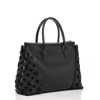 Louis Vuitton Cuir Orfèvre Tote W PM Black 3 of 7