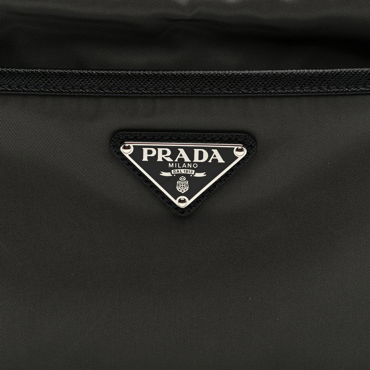 Re-Nylon Saffiano Shoulder Bag Forest Green