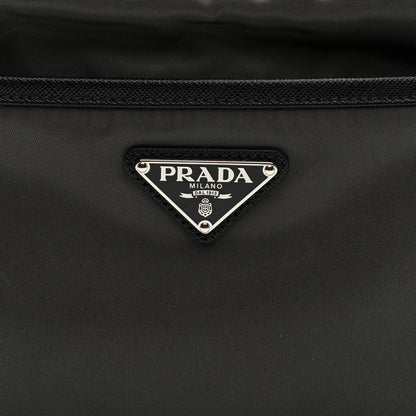 Prada Re-Nylon Saffiano Shoulder Bag Forest Green 7 of 9
