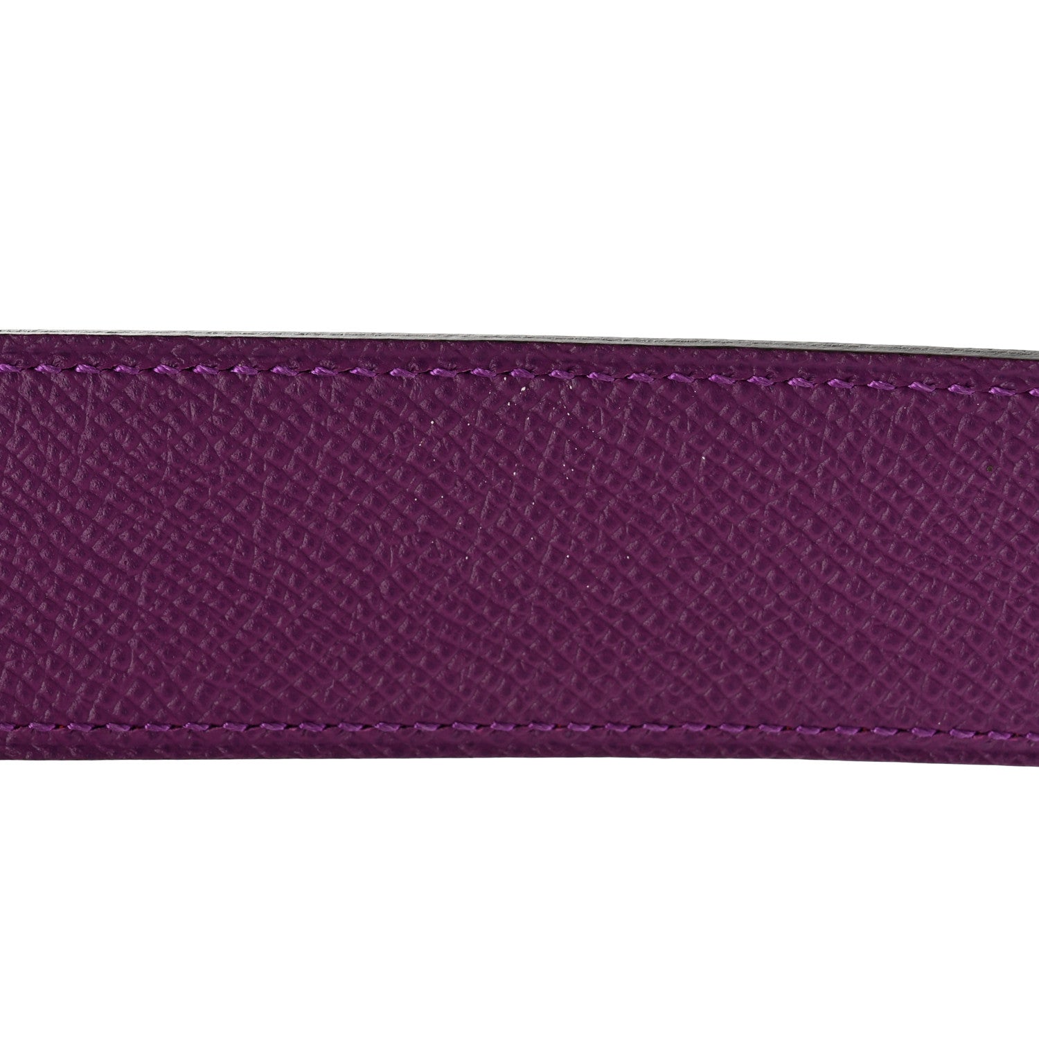 Hermes Swift Epsom 32mm Belt Strap 75 Anemone Capucine 5 of 5