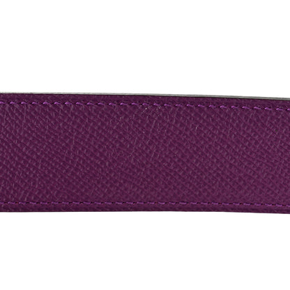 Hermes Swift Epsom 32mm Belt Strap 75 Anemone Capucine 5 of 5