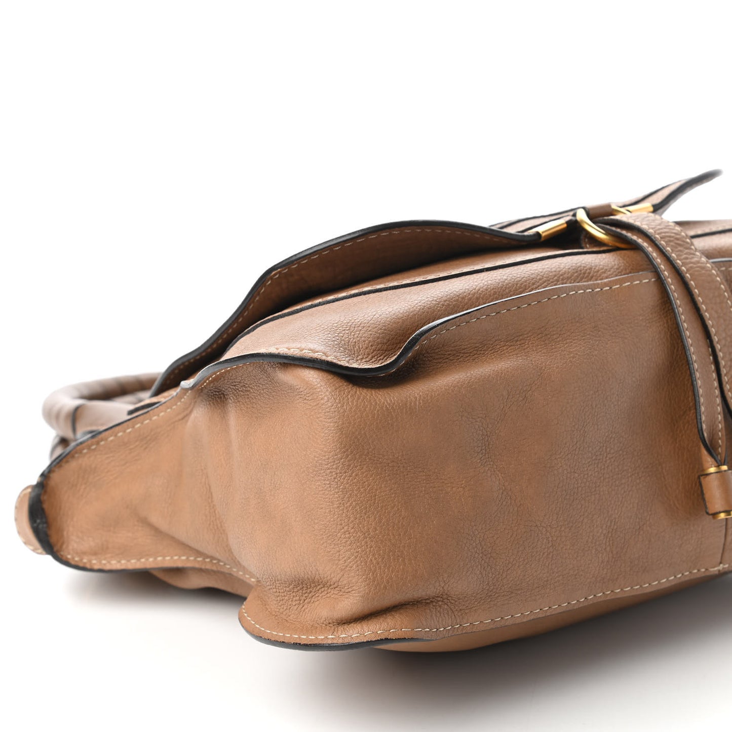 Calfskin Medium Marcie Satchel Nut