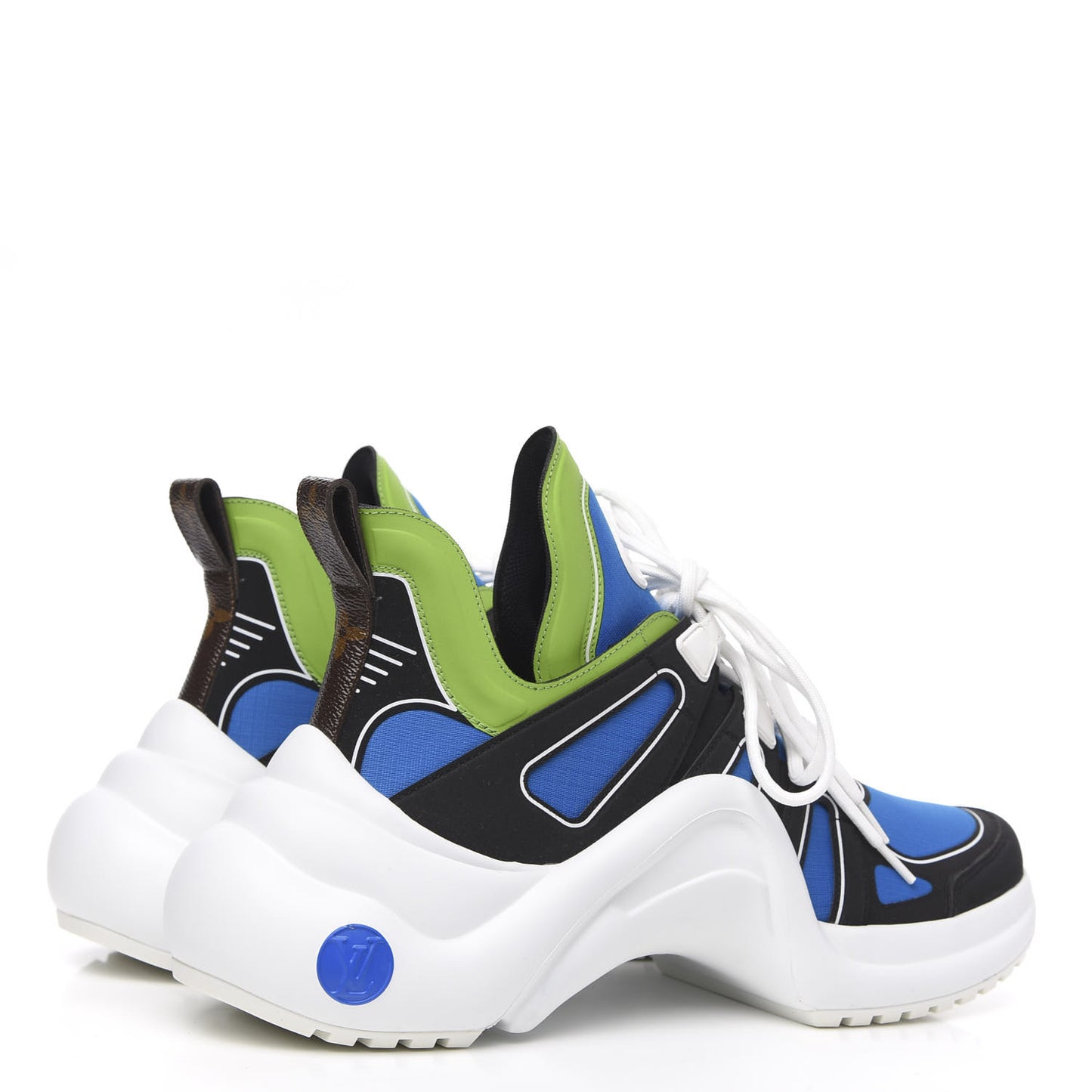 Technical Fabric LV Archlight Sneaker 42 Blue