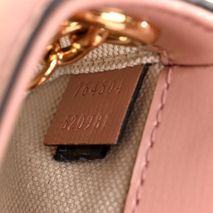 Gucci Azalea Calfskin Crystal GG Monogram Mini Horsebit 1955 Shoulder Bag Pink 7 of 12