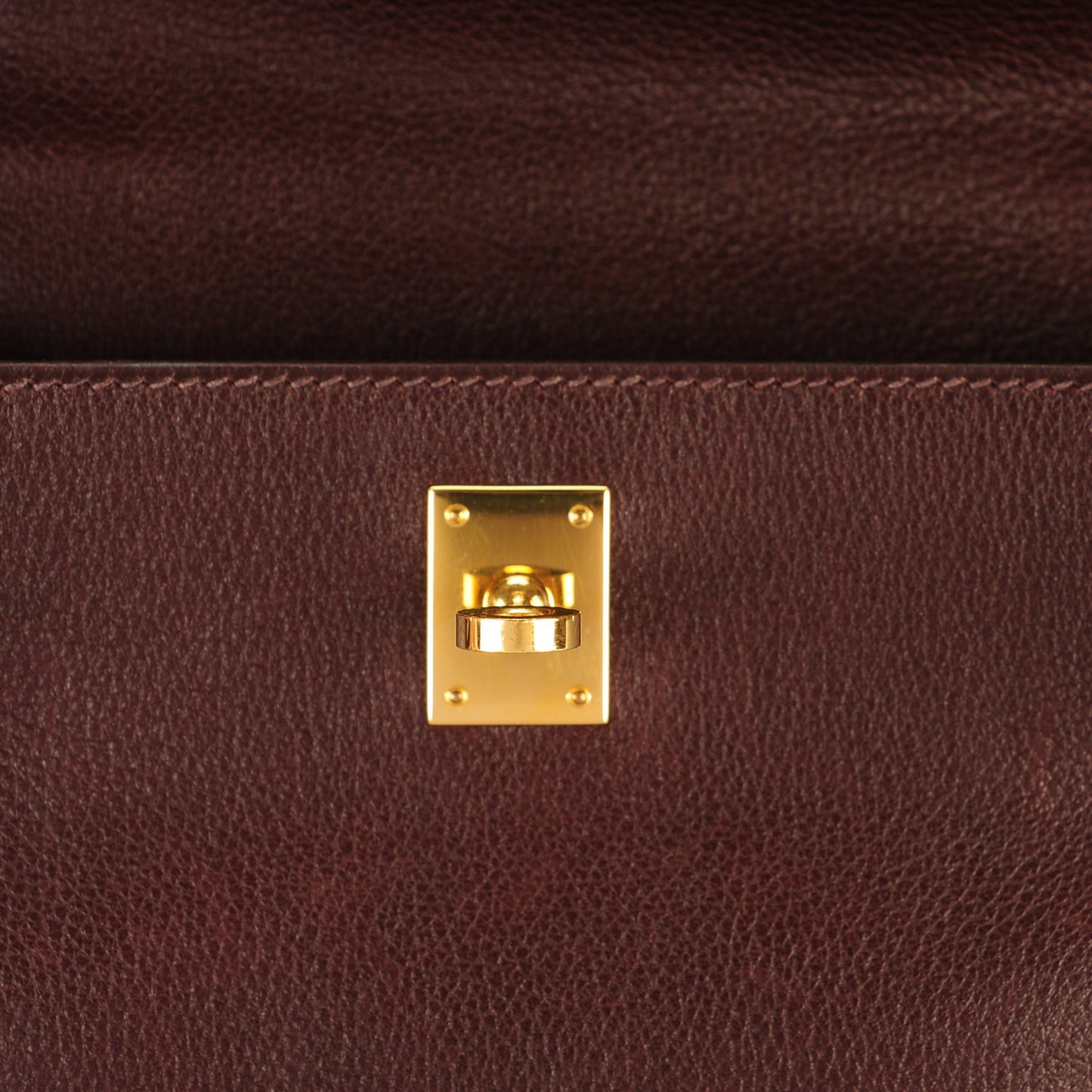 Evergrain Kelly Pochette Clutch Havane