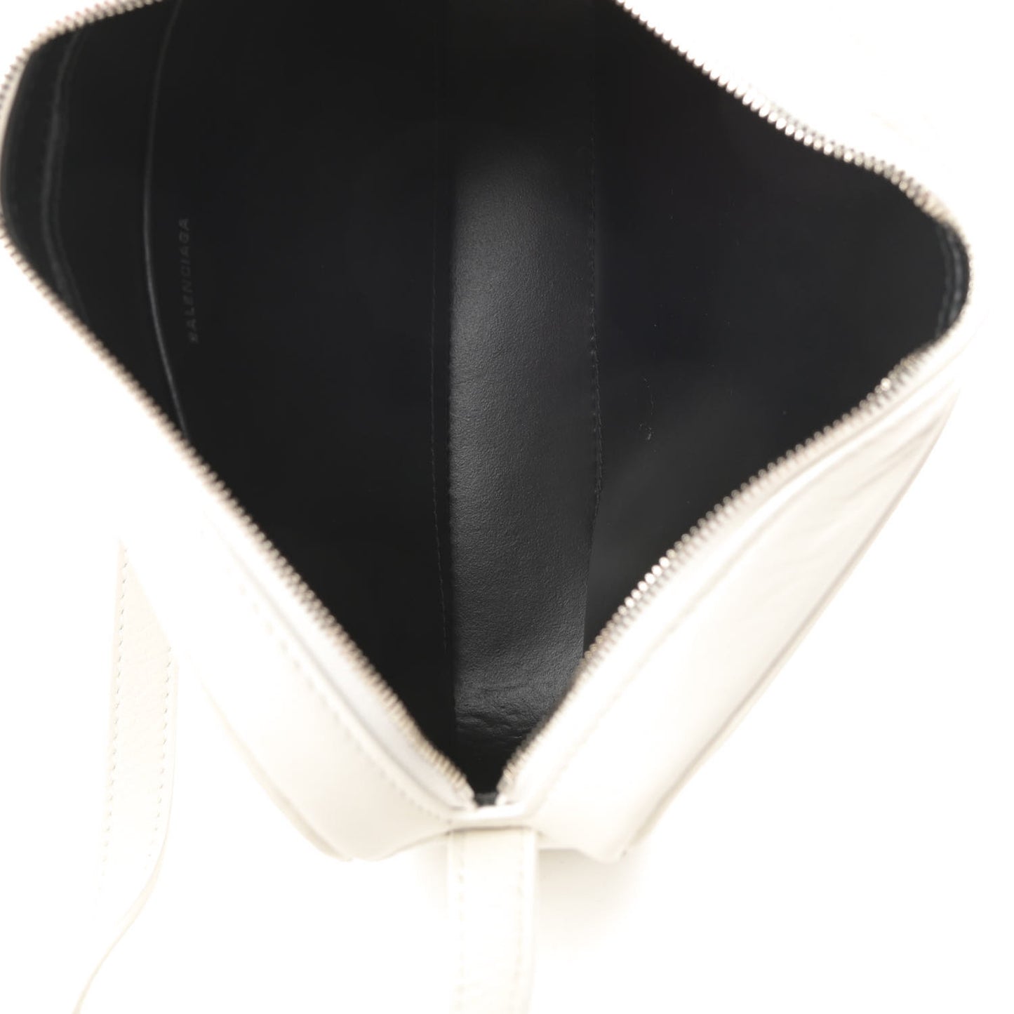 Calfskin Logo S Everyday Camera Bag White