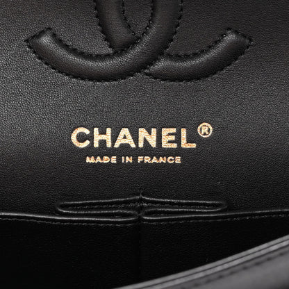Chanel Lambskin Quilted Small Double Flap Black 6 of 11