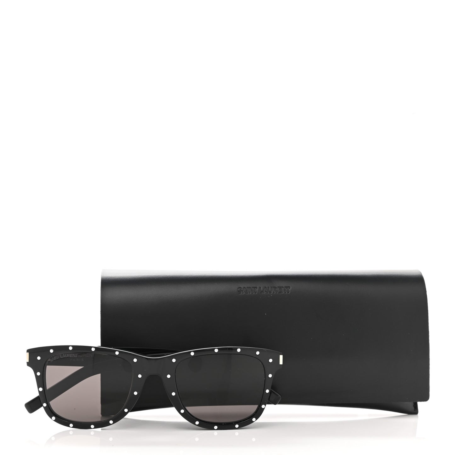 Acetate Studded SL51 Sunglasses Black