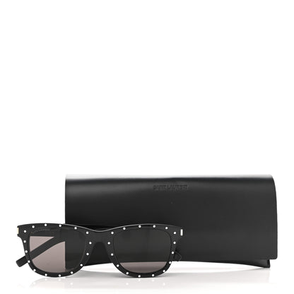 Saint Laurent Acetate Studded SL51 Sunglasses Black 7 of 7